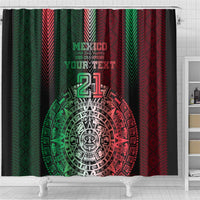 Mexico Football Custom Shower Curtain Mexico's Make History 2025 Flag Style - Wonder Print Shop