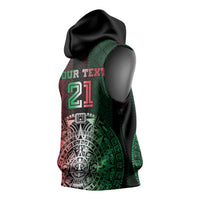 Mexico Football Custom Sleeveless Hoodie Mexico's Make History 2025 Flag Style - Wonder Print Shop