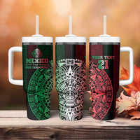 Mexico Football Custom Tumbler With Handle Mexico's Make History 2025 Flag Style - Wonder Print Shop