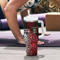 Mexico Football Custom Tumbler With Handle Mexico's Make History 2025 Flag Style - Wonder Print Shop