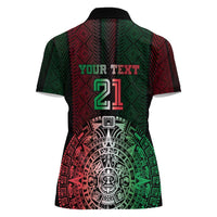 Mexico Football Custom Women Polo Shirt Mexico's Make History 2025 Flag Style - Wonder Print Shop
