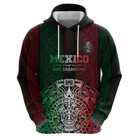 Mexico Football Custom Zip Hoodie Mexico's Make History 2025 Flag Style - Wonder Print Shop