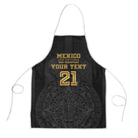 Mexico Football Custom Apron Mexico's Make History 2025 Gold Style - Wonder Print Shop