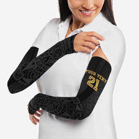 Mexico Football Custom Arm Sleeves Mexico's Make History 2025 Gold Style - Wonder Print Shop