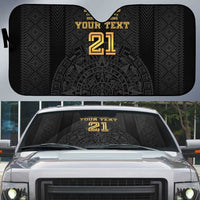 Mexico Football Custom Auto Sun Shade Mexico's Make History 2025 Gold Style - Wonder Print Shop