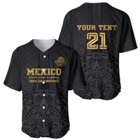 Mexico Football Custom Baseball Jersey Mexico's Make History 2025 Gold Style - Wonder Print Shop