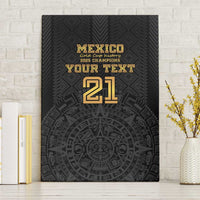 Mexico Football Custom Canvas Wall Art Mexico's Make History 2025 Gold Style - Wonder Print Shop