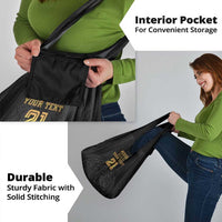 Mexico Football Custom Grocery Bag Mexico's Make History 2025 Gold Style - Wonder Print Shop