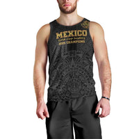 Mexico Football Custom Men Tank Top Mexico's Make History 2025 Gold Style - Wonder Print Shop
