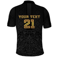 Mexico Football Custom Polo Shirt Mexico's Make History 2025 Gold Style - Wonder Print Shop