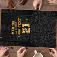 Mexico Football Custom Puzzle Mexico's Make History 2025 Gold Style - Wonder Print Shop