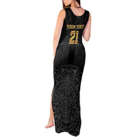 Mexico Football Custom Tank Maxi Dress Mexico's Make History 2025 Gold Style - Wonder Print Shop
