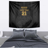 Mexico Football Custom Tapestry Mexico's Make History 2025 Gold Style - Wonder Print Shop
