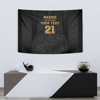 Mexico Football Custom Tapestry Mexico's Make History 2025 Gold Style - Wonder Print Shop