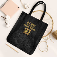 Mexico Football Custom Tote Bag Mexico's Make History 2025 Gold Style - Wonder Print Shop