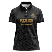 Mexico Football Custom Women Polo Shirt Mexico's Make History 2025 Gold Style - Wonder Print Shop