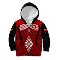 Tonga Rugby Kid Hoodie Go Champions World Cup 2023 Ngatu Unique - Wonder Print Shop