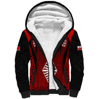 Tonga Rugby Sherpa Hoodie Go Champions World Cup 2023 Ngatu Unique - Wonder Print Shop
