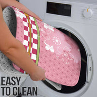 Japanese Asanoha Pattern Bathroom Set Charm Against Evil Spirits - Wonder Print Shop