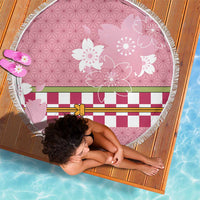 Japanese Asanoha Pattern Beach Blanket Charm Against Evil Spirits - Wonder Print Shop