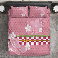 Japanese Asanoha Pattern Bedding Set Charm Against Evil Spirits - Wonder Print Shop