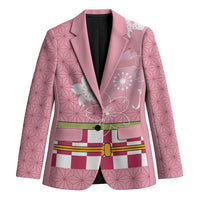 Japanese Asanoha Pattern Blazer Charm Against Evil Spirits - Wonder Print Shop