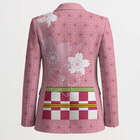 Japanese Asanoha Pattern Blazer Charm Against Evil Spirits - Wonder Print Shop