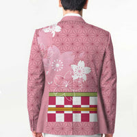 Japanese Asanoha Pattern Blazer Charm Against Evil Spirits - Wonder Print Shop