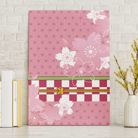 Japanese Asanoha Pattern Canvas Wall Art Charm Against Evil Spirits - Wonder Print Shop