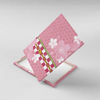 Japanese Asanoha Pattern Canvas Wall Art Charm Against Evil Spirits - Wonder Print Shop