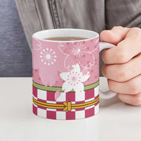 Japanese Asanoha Pattern Ceramic Mug Charm Against Evil Spirits - Wonder Print Shop