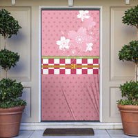 Japanese Asanoha Pattern Door Cover Charm Against Evil Spirits - Wonder Print Shop