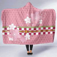 Japanese Asanoha Pattern Hooded Blanket Charm Against Evil Spirits - Wonder Print Shop