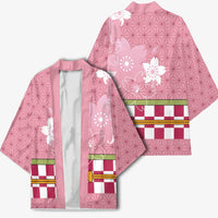 Japanese Asanoha Pattern Kimono Charm Against Evil Spirits - Wonder Print Shop