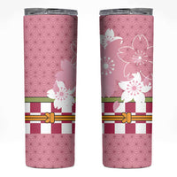 Japanese Asanoha Pattern Skinny Tumbler Charm Against Evil Spirits - Wonder Print Shop