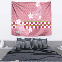 Japanese Asanoha Pattern Tapestry Charm Against Evil Spirits - Wonder Print Shop