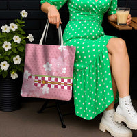 Japanese Asanoha Pattern Tote Bag Charm Against Evil Spirits - Wonder Print Shop