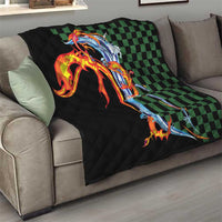 Japanese Asanoha Pattern Quilt Sun Flame Slayer Dragon Hinokami Kagura Spirit - Wonder Print Shop