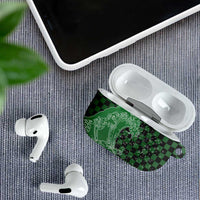 Japanese Asanoha Pattern AirPods Case Water Breathing Slayer Dragon - Wonder Print Shop