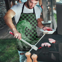 Japanese Asanoha Pattern Apron Water Breathing Slayer Dragon - Wonder Print Shop