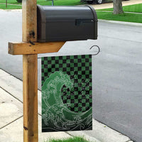 Japanese Asanoha Pattern Garden Flag Water Breathing Slayer Dragon - Wonder Print Shop