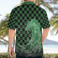 Japanese Asanoha Pattern Hawaiian Shirt Water Breathing Slayer Dragon - Wonder Print Shop
