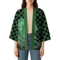 Japanese Asanoha Pattern Kimono Water Breathing Slayer Dragon - Wonder Print Shop