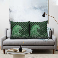 Japanese Asanoha Pattern Pillow Cover Water Breathing Slayer Dragon - Wonder Print Shop