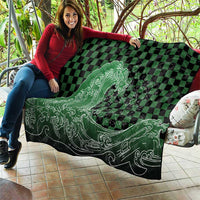 Japanese Asanoha Pattern Quilt Water Breathing Slayer Dragon - Wonder Print Shop