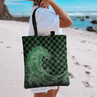 Japanese Asanoha Pattern Tote Bag Water Breathing Slayer Dragon - Wonder Print Shop