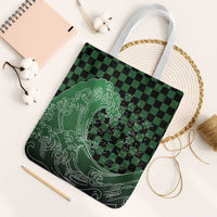 Japanese Asanoha Pattern Tote Bag Water Breathing Slayer Dragon - Wonder Print Shop