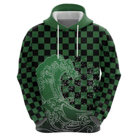 Japanese Asanoha Pattern Zip Hoodie Water Breathing Slayer Dragon - Wonder Print Shop