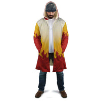 Japanese Kaen Pattern Cloak Flame Pillar Blazing Lion Heart - Wonder Print Shop