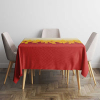 Japanese Kaen Pattern Tablecloth Flame Pillar Blazing Lion Heart - Wonder Print Shop